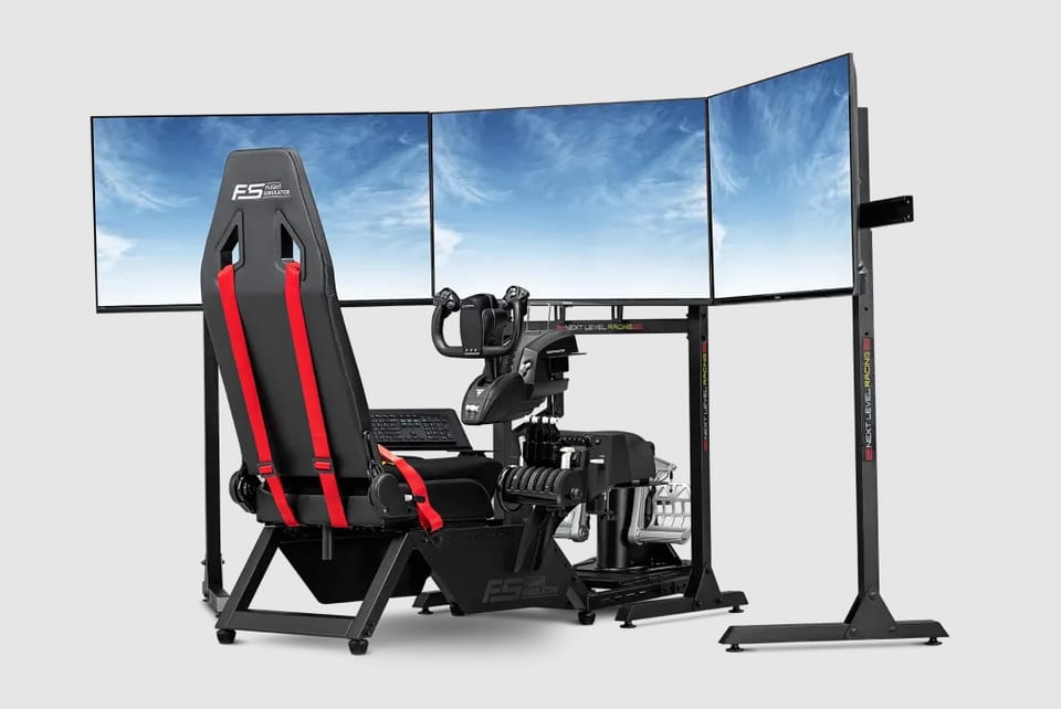 AeroSim Pro Flight Simulator Cockpit